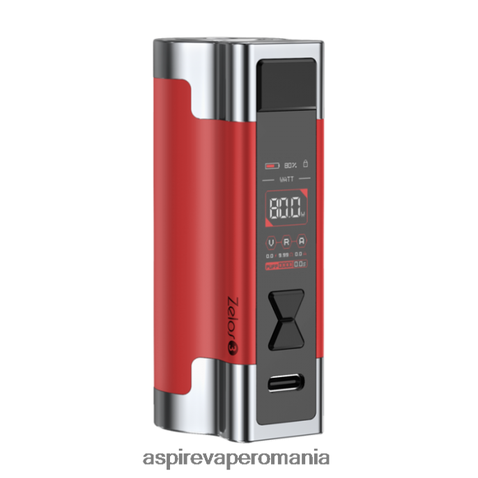 Aspire Zelos 3 mod - Aspire vape bucharest 0R88DJ196 roșu